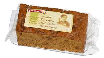 Artisanale peperkoek met gember 400g