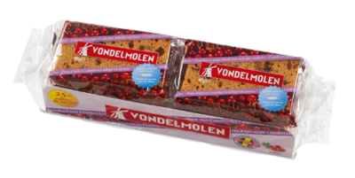 Peperkoek met cranberries 6x40g