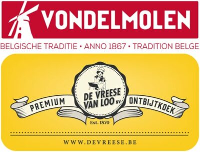 Logo's Vondelmolen en De Vreese Van Loo