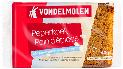 Peperkoek met parelsuiker 40g