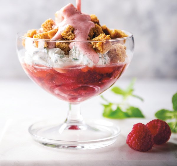 Tiramisu with raspberries - Vondelmolen