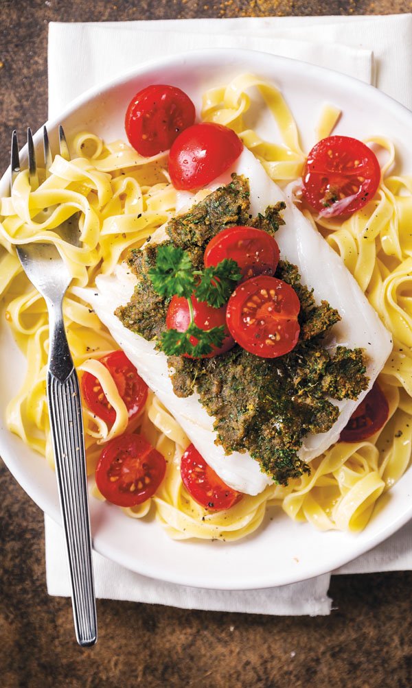 Cod breaded in spice cake - Vondelmolen